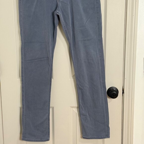 Paige Federal Jeans Mens 32x31 Gray Straight Leg Casual Stretch Mid Rise - Picture 6 of 14